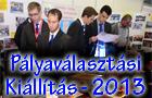 A pályaválasztási kiállításunk - 2013